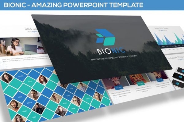 Bionic - Amazing Powerpoint Template