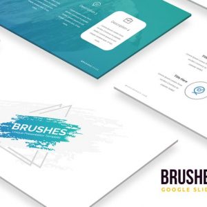 Brushes Google Slides Template