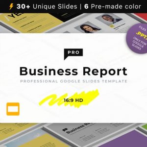 Business Report PRO Google Slides