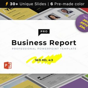 Business Report PRO PowerPoint Template