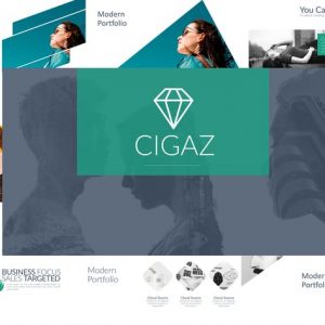 CIGAZ Powerpoint Template