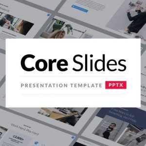 Core Slides - Simple Powerpoint Template