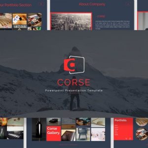 Corse - Powerpoint Template