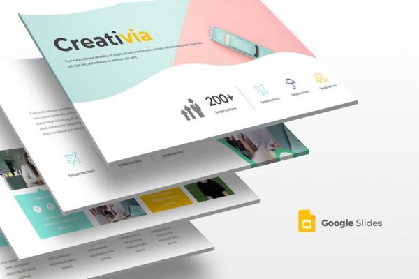 Creativia - Google Slides Template