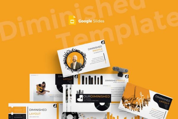 Diminished - Google Slides Template