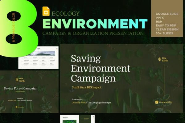 Eco Environment Google Slide Presentation