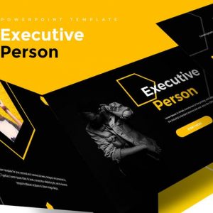 Executive Person - Powerpoint Template