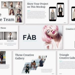 FAB - Google Slides Template