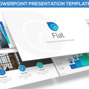 FLAT - POWERPOINT TEMPLATE