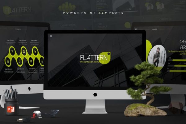 Flattern - Powerpoint Template