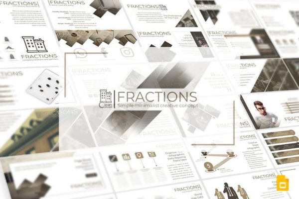 Fractions - Google Slides Template