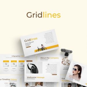 Gridlines - Google Slide Template