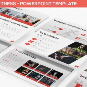 Gym & Fitness - Powerpoint Template