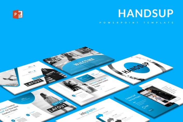 Handsup - Powerpoint Template