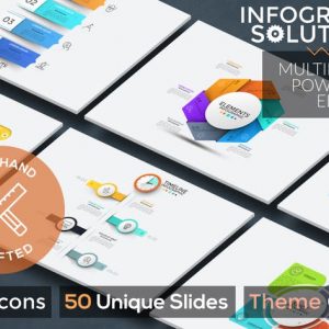 Infographic Solutions. P1. Powerpoint Template