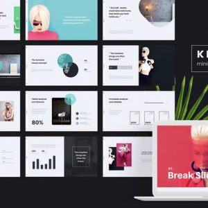 KLOE - Minimal Google Slide Template