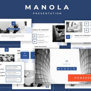 Manola Pitch Deck Powerpoint Presentation