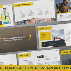 Manuva - Manufacture Powerpoint Template