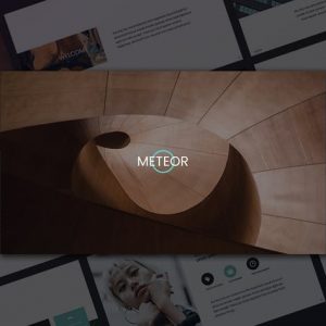 Meteor PowerPoint Template