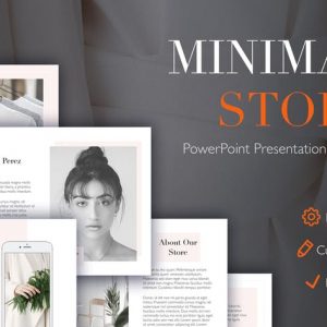 Minimal Store PowerPoint Template