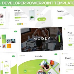 Modev Powerpoint - Developer Presentation Template