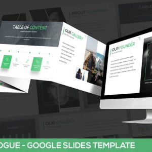 Monologue - Google Slides Presentation Template