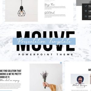 MOUVE - Elegant Powerpoint Template