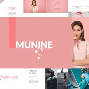 MUNINE Powerpoint Template