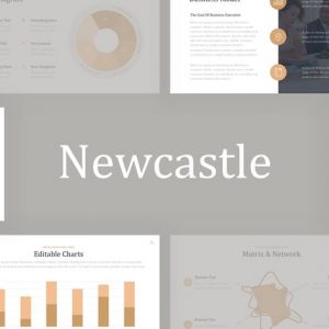 Newcastle Professional PowerPoint Template