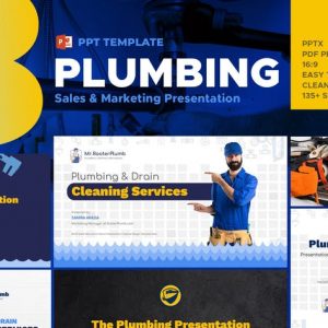 Plumbing Industry Powerpoint Template