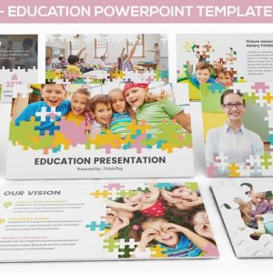 Puzzle - Education Powerpoint Template