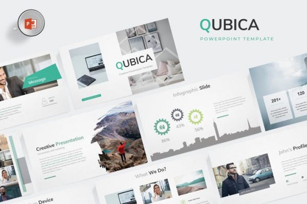 Qubica - Powerpoint Template