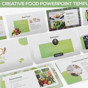 Ruoka - Creative Food Powerpoint Template