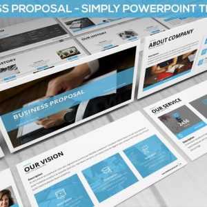 Simply Business Proposal - Powerpoint Template