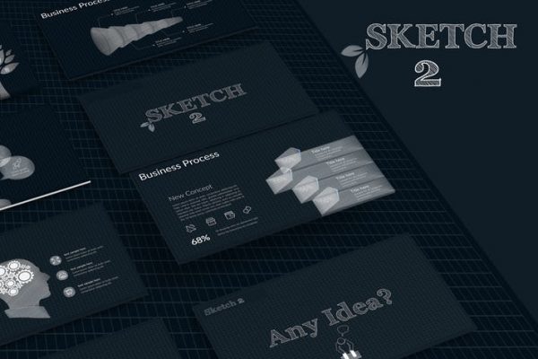 SKETCH 2 Powerpoint Template