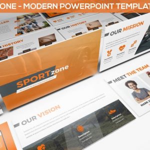 Sportzone - Modern Powerpoint Template