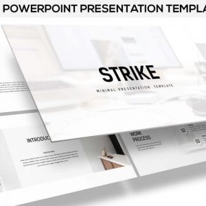 Strike - Minimal Powerpoint Template