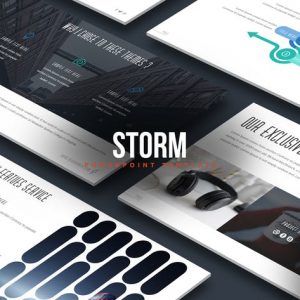 Strom Powerpoint Template