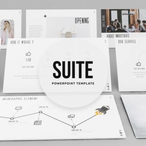 Suite Powerpoint Template