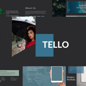 TELLO Powerpoint Template