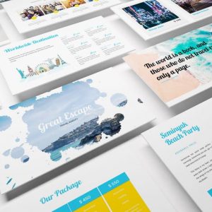 Travel Agency Google Slides Template