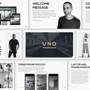 UNQ - Google Slides Template