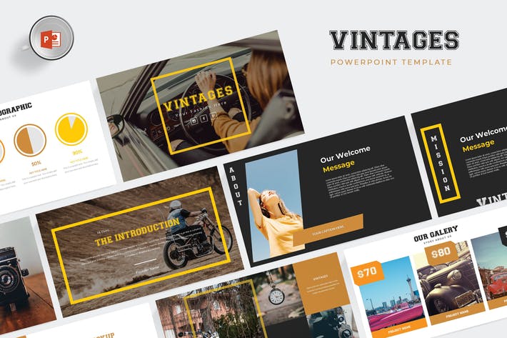 Vintages Powerpoint - Template