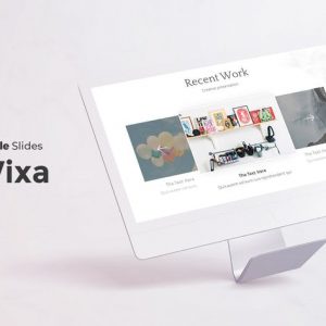 Wixa - Google Slides Template