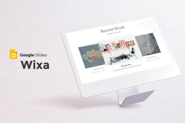 Wixa - Google Slides Template