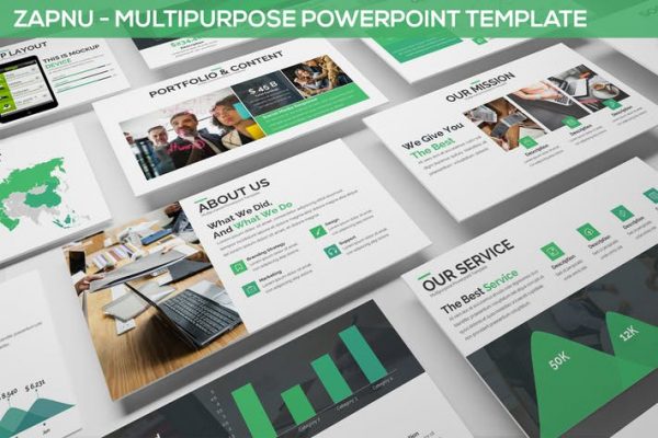 Zapnu - Multipurpose Powerpoint Template