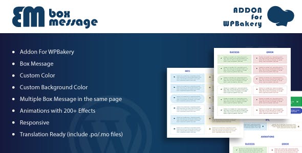 Box Message - Addons for WPBakery Page Builder